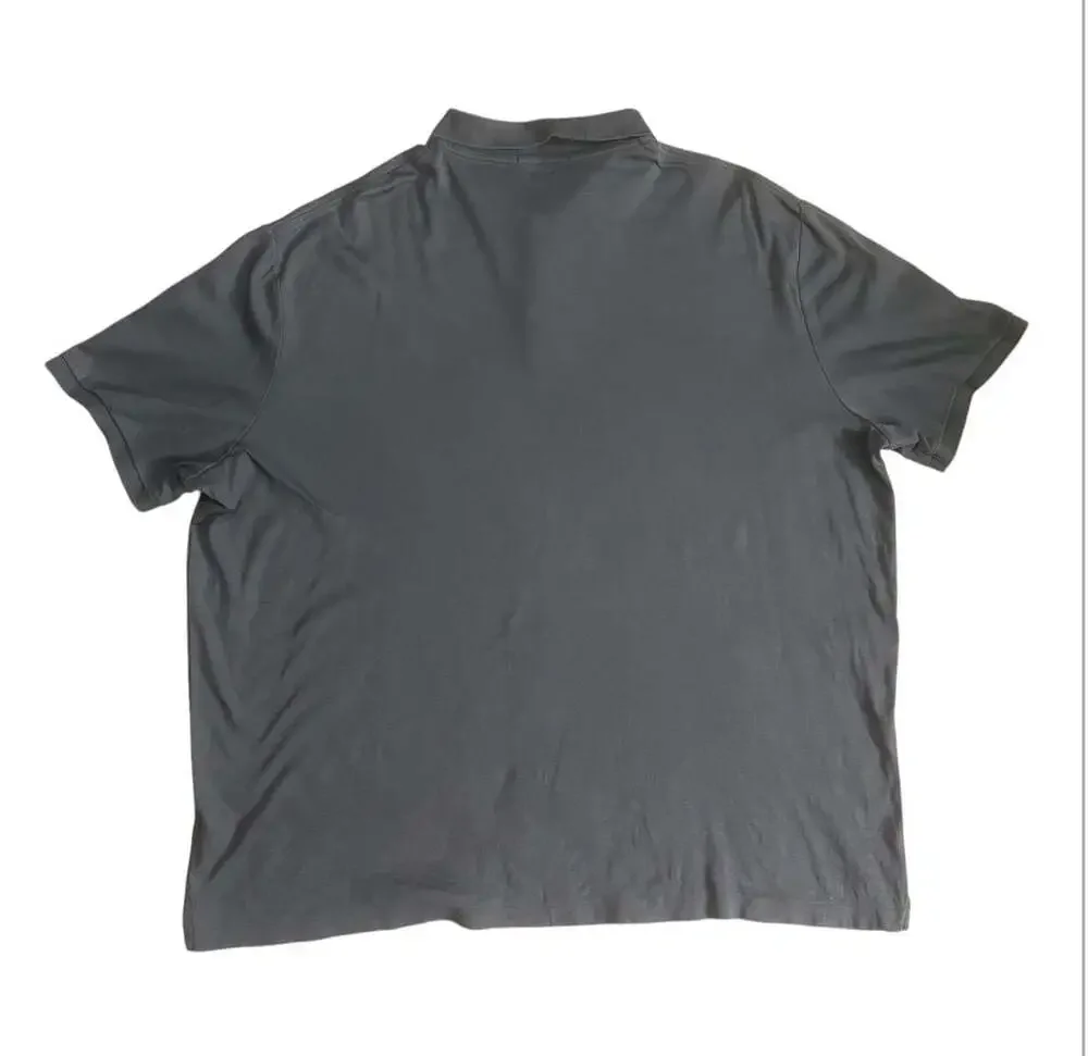Polo Ralph Lauren Classic Fit Short-Sleeve Polo Shirt in Gray, Size XXL